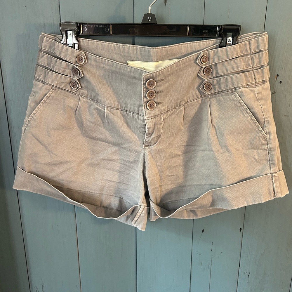 Plugg Y2K High Waist Gray Women's Shorts | Jr’s Size 9